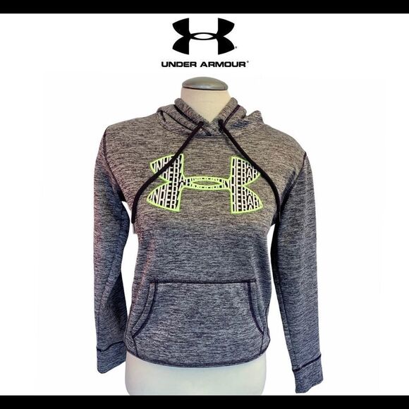 UNDER armour purple pullover hoodie size small - Picture 1 of 7